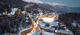 Milán - Cortina d'Ampezzo: traslado en helicóptero