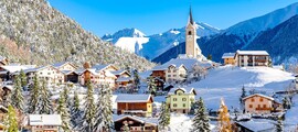 Zúrich - St. Moritz: traslado en helicóptero