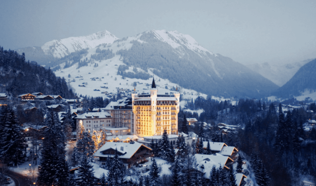Ginebra - Gstaad: traslado en helicóptero