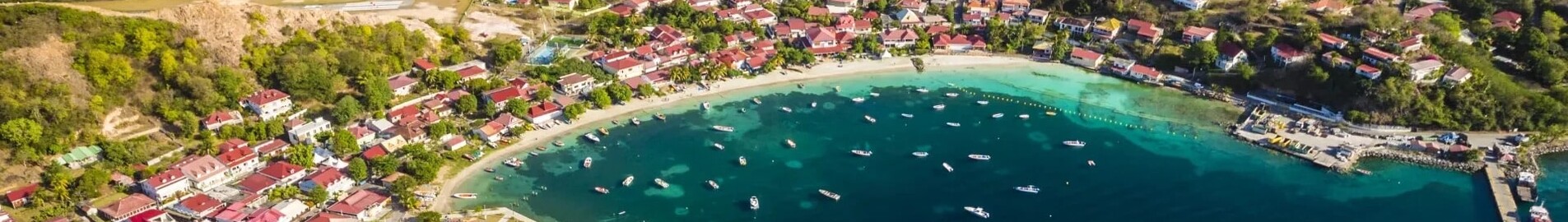 Fort-de-France - Les Saintes: traslado en helicóptero