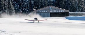 Ginebra - Megève: traslado en helicóptero