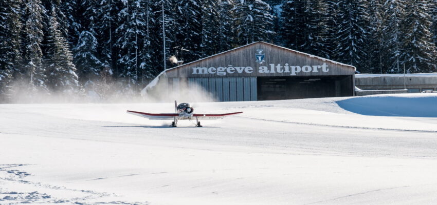 Ginebra - Megève: traslado en helicóptero