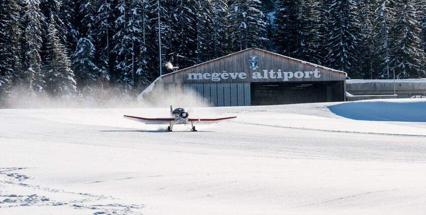 Ginebra - Megève: traslado en helicóptero
