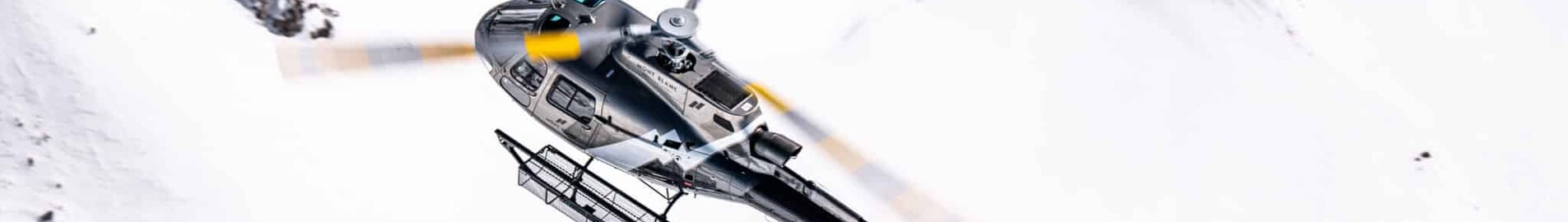 Lyon - Megève: traslado en helicóptero