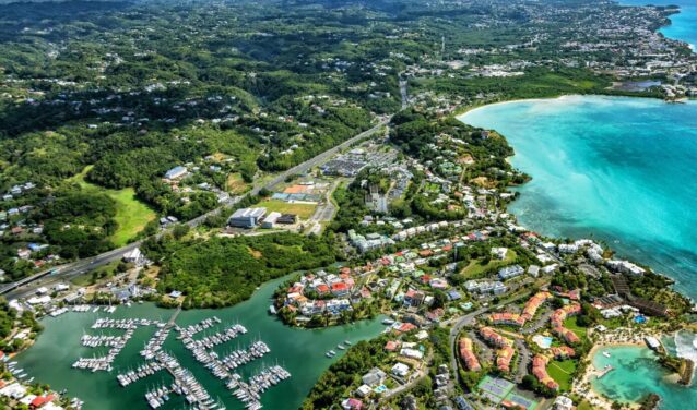 Pointe-à-Pitre - San Bartolomé: traslado en helicóptero