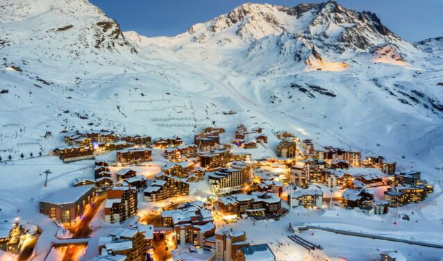 Ginebra - Val Thorens: traslado en helicóptero