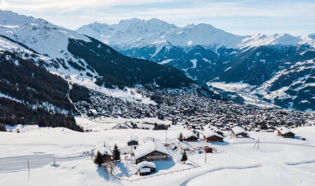 Ginebra - Verbier: traslado en helicóptero
