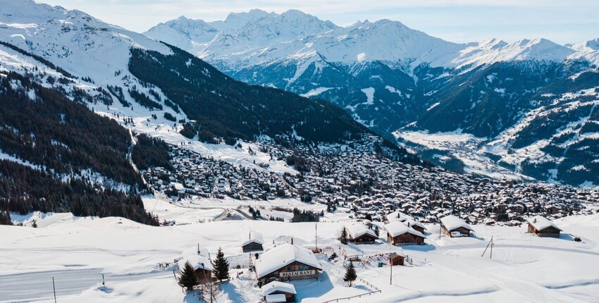 Ginebra - Verbier: traslado en helicóptero