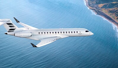 Bombardier Global 8000 el fabricante canadiense pone en servicio el avión de negocios más rápido desde el Concorde